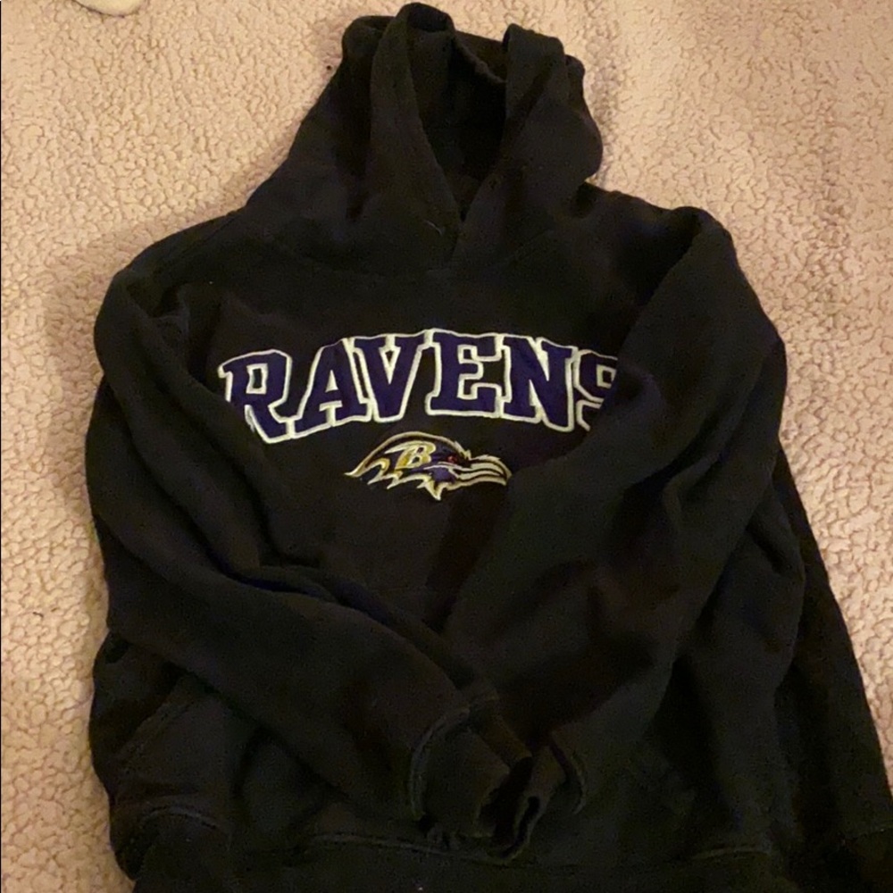 kids ravens hoodie